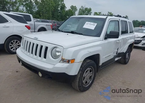 2014 Jeep Patriot Sport from USA, damaged, VIN 1C4NJRBB1ED533691
